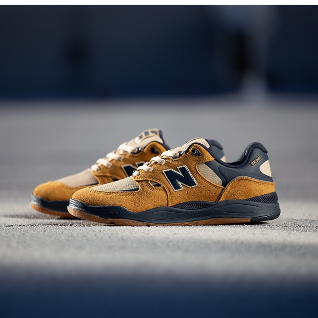 New Balance x Tiago Lemos Numeric 1010 Wheat Navy, New Balance x Tiago Lemos Numeric 1010 Brown Black 착용 스타일