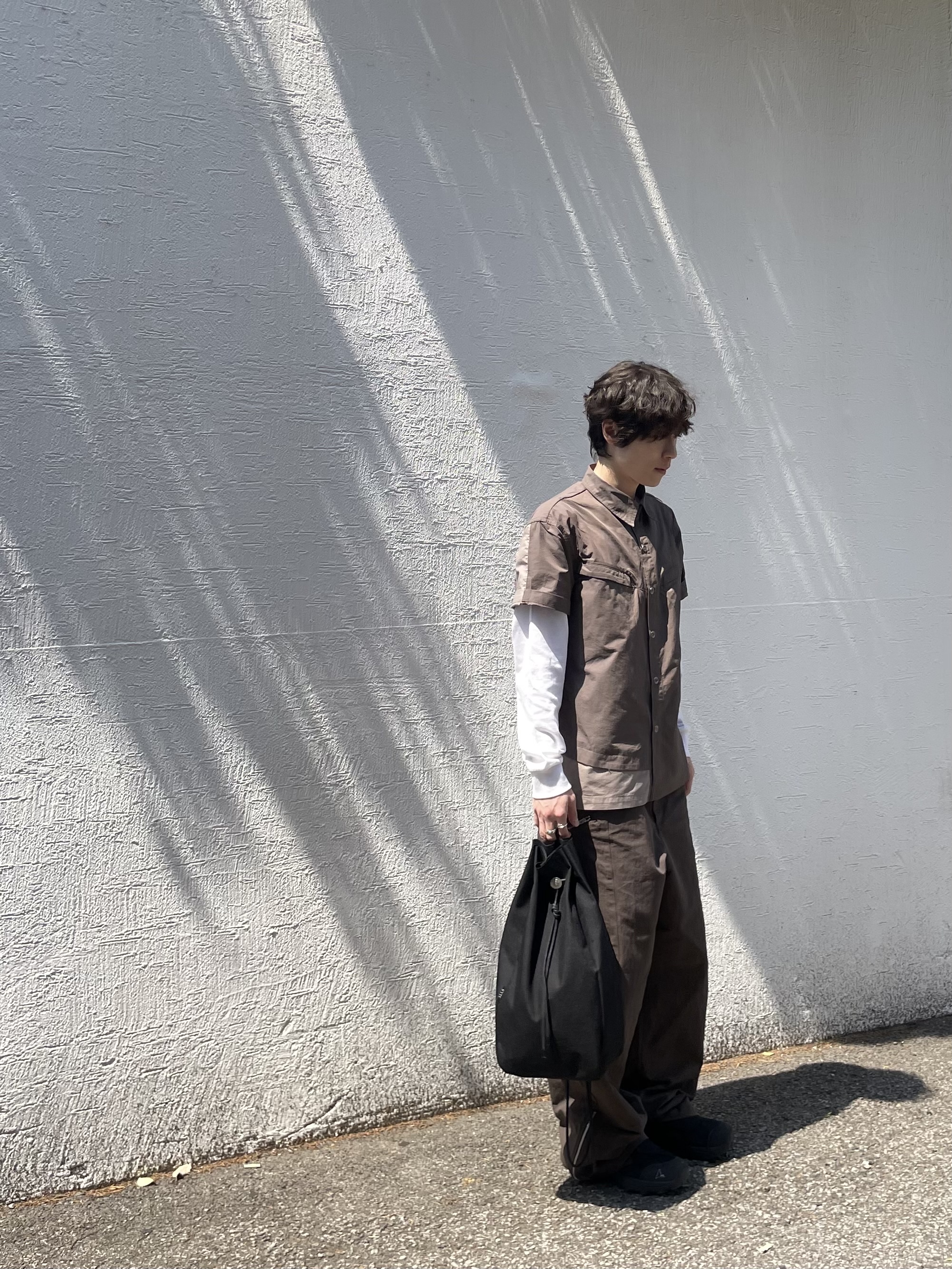 noun Utility Cargo Pants Khaki Brown, Roa Hiking Minaar Black 착용 스타일 - 2