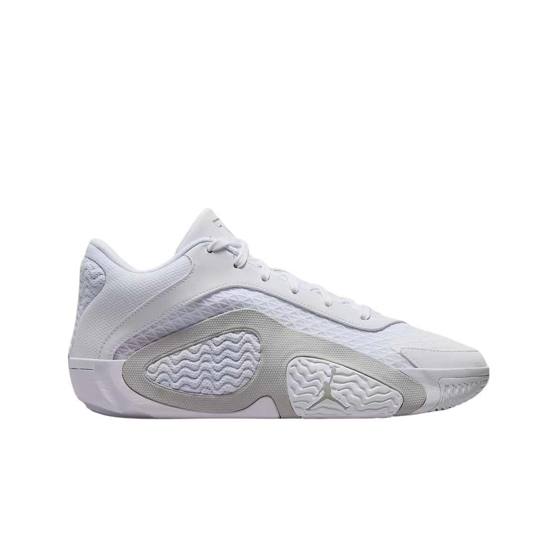 FQ7631-101 Jordan Tatum 2 PF White Grey Fog