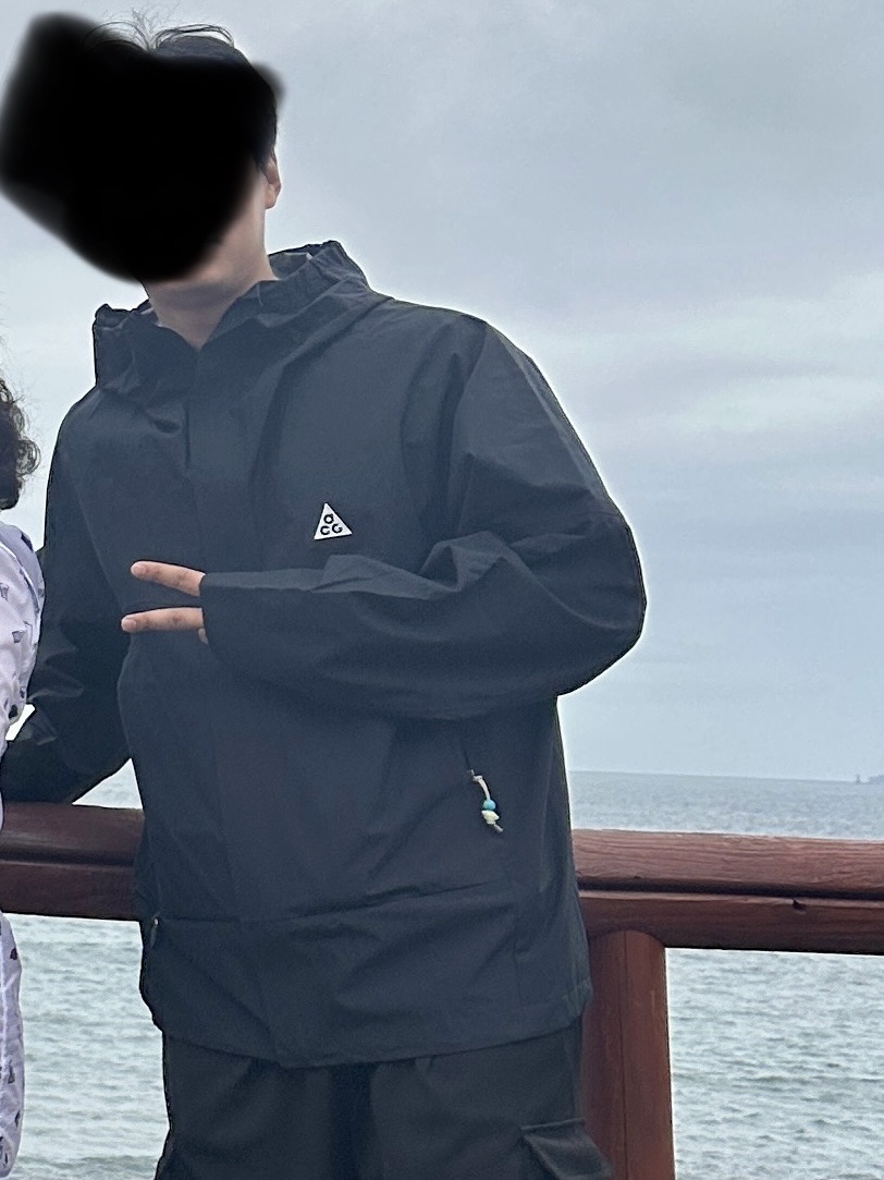 Nike ACG Storm-Fit ADV Cascade Rains Full Zip Jacket Black - Asia 착용 스타일