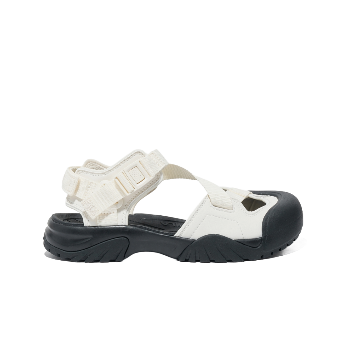 11001SM02602H120 [6% 적립] Fila Peito Sandals Cream - 대표 이미지 #1