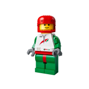 Lego Minifigures Up-Scaled Racing Driver Minifigure