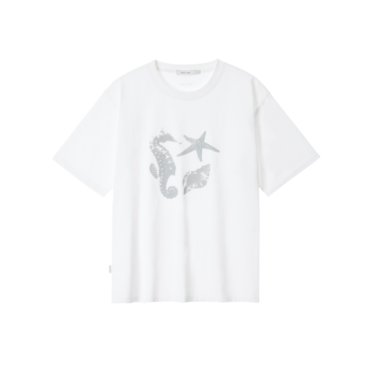 ANQTSZM023WH NODE LABS Dev:6 T-Shirt 03 White