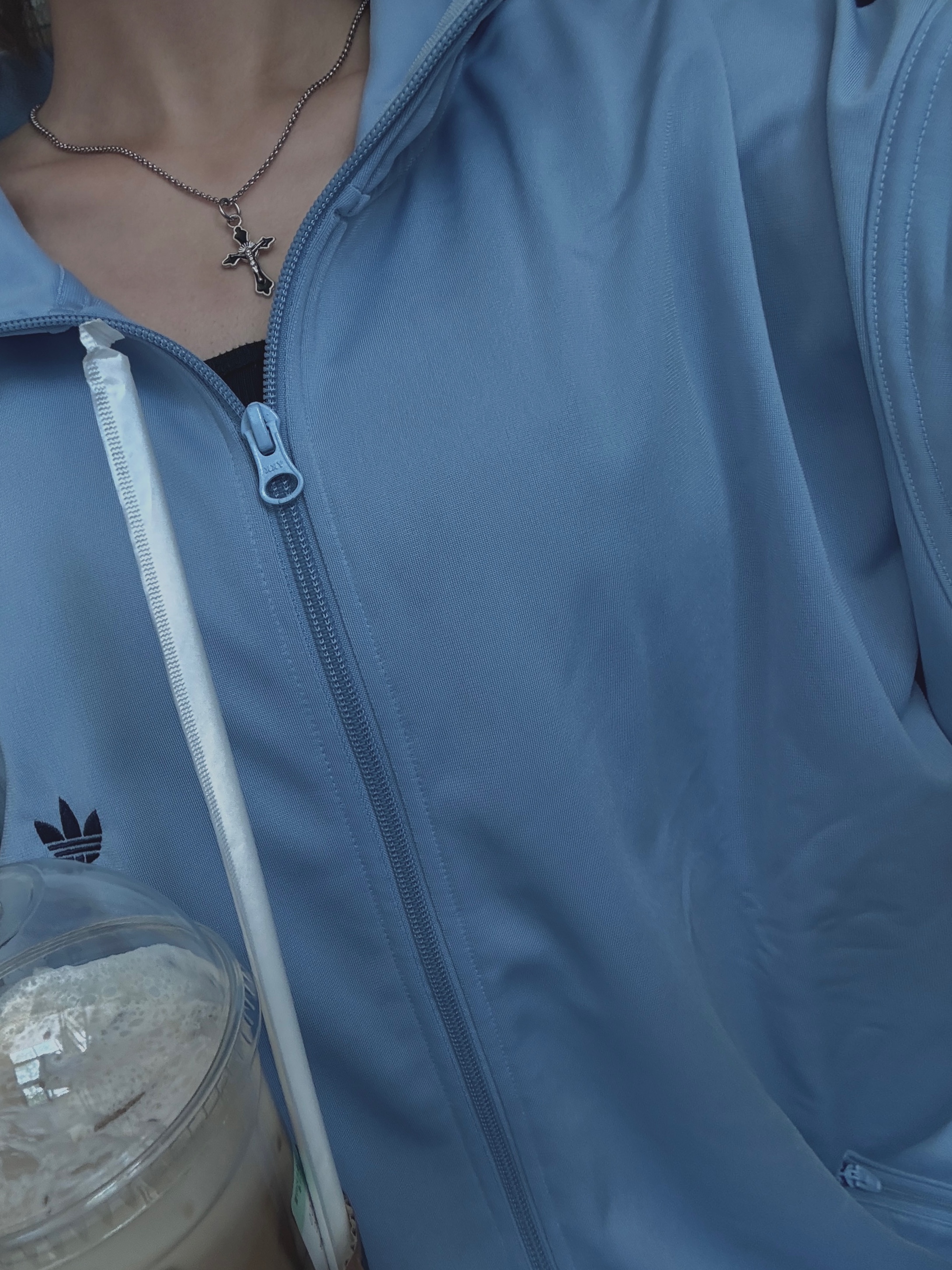 Adidas Beckenbauer Track Top Ambient Sky - KR Sizing, Diptyque Eau De Minthe Eau De Parfum 75ml 착용 스타일 - 1