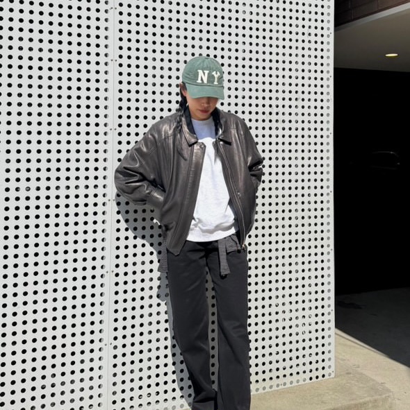 American Needle Archive NY Black Ykees NL Dark Green 착용 스타일 - 7