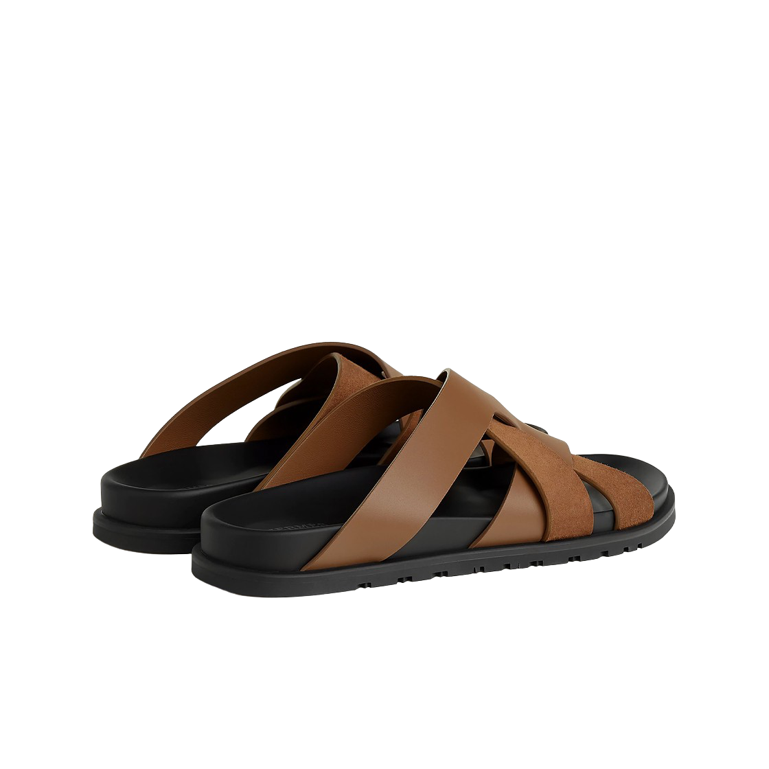 에르메스 카지미르 샌들 카프스킨 스웨이드 고트스킨 & 브룬 퓨메(Hermes Kazimir Sandal Calfskin Suede Goatskin & Brun Fume) - 3