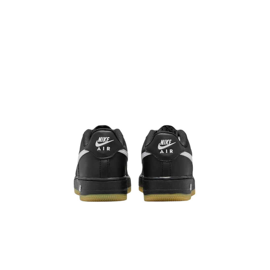 (GS) 나이키 에어 포스 1 LV8 블랙 검 라이트 브라운((GS) Nike Air Force 1 LV8 Black Gum Light Brown) - 3