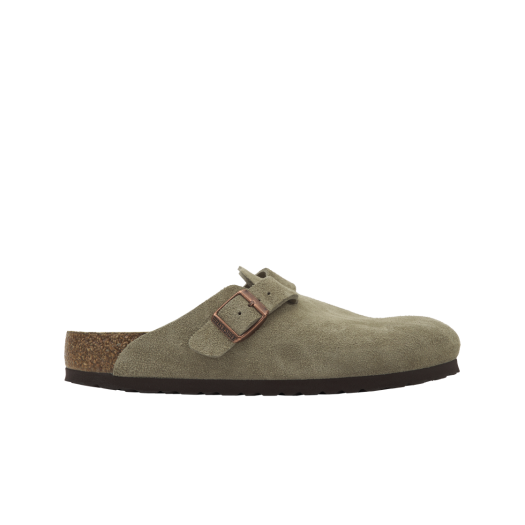 0560771 Birkenstock Boston Soft Footbed Taupe - Regular