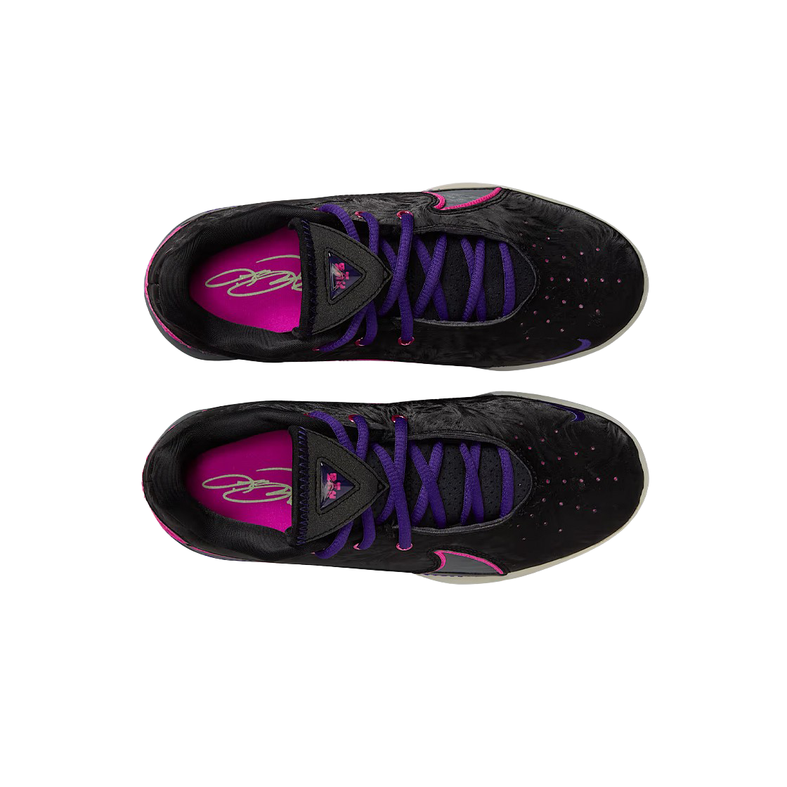 (GS) 나이키 르브론 22 블랙 레이저 푸시아((GS) Nike Lebron XXII Black Laser Fuchsia) - 2