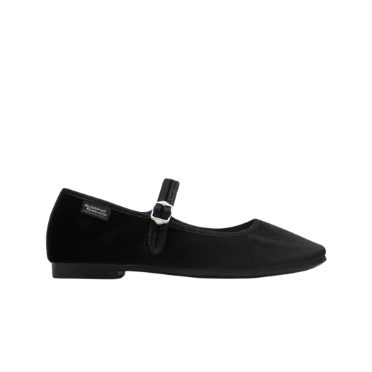 (W) Rockfishweatherwear New Bella Quilted Mary Jane All Black