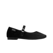 (W) Rockfishweatherwear New Bella Quilted Mary Jane All Black