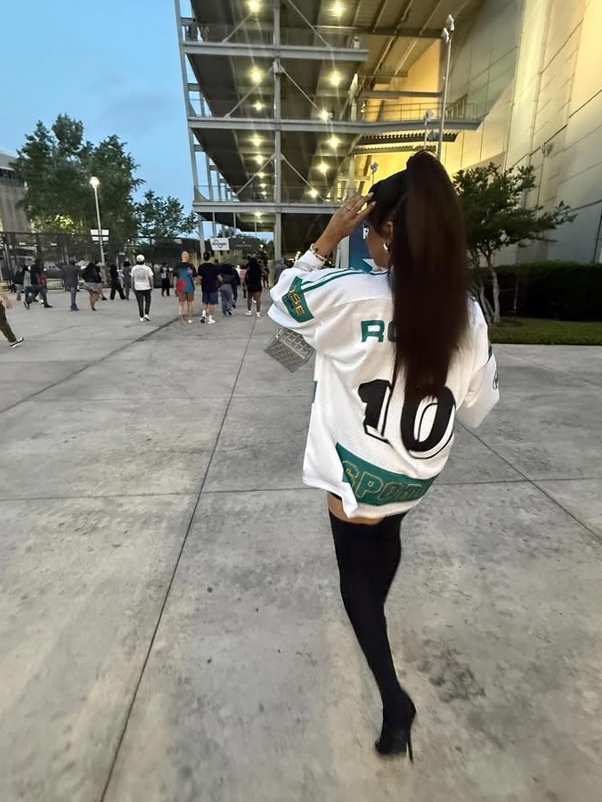 Martine Rose Oversized Football Top White - 25SS 착용 스타일 - 2