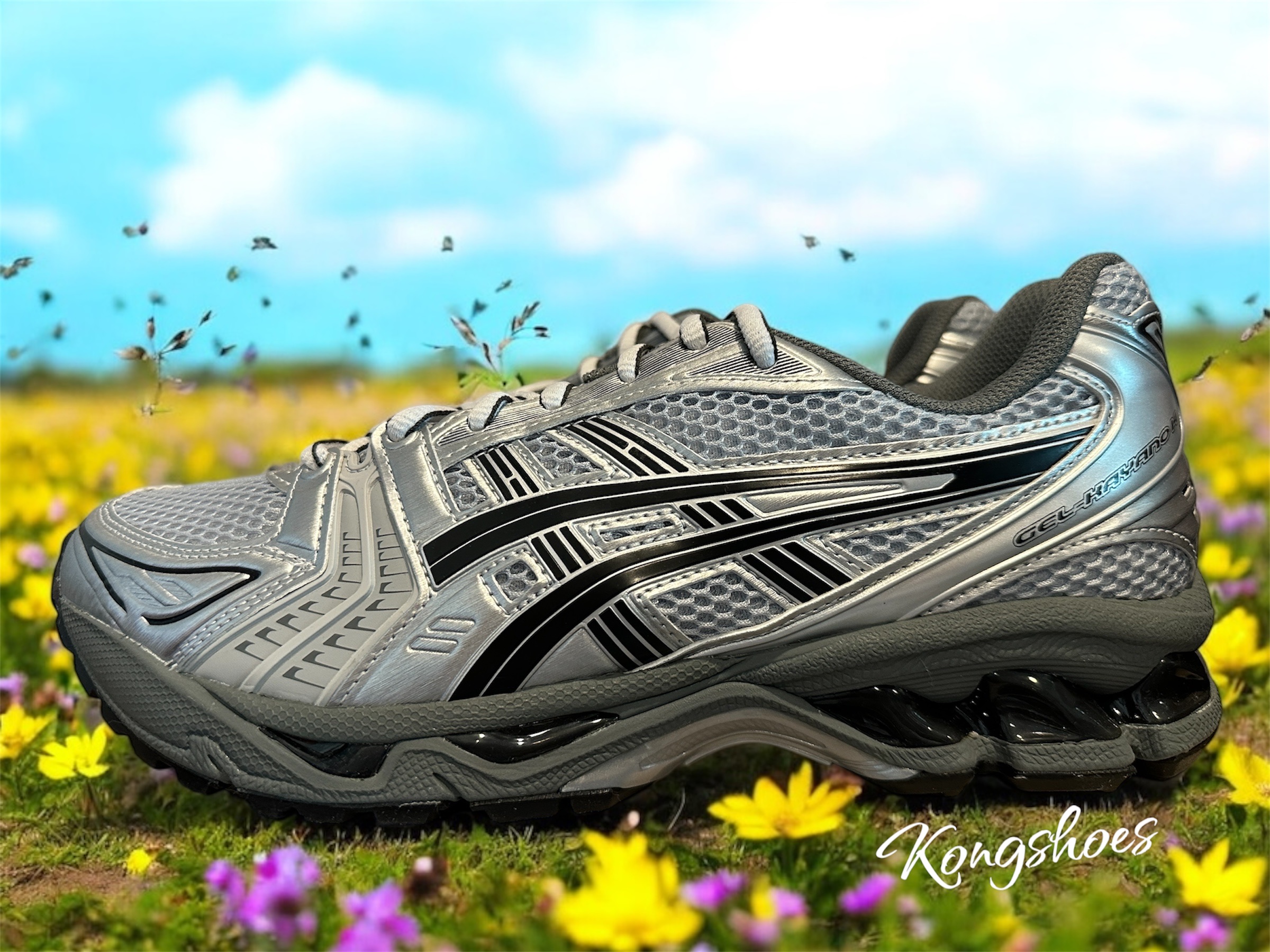 Asics x Urban Research Gel-Kayano 14 Pure Silver Black 착용 스타일
