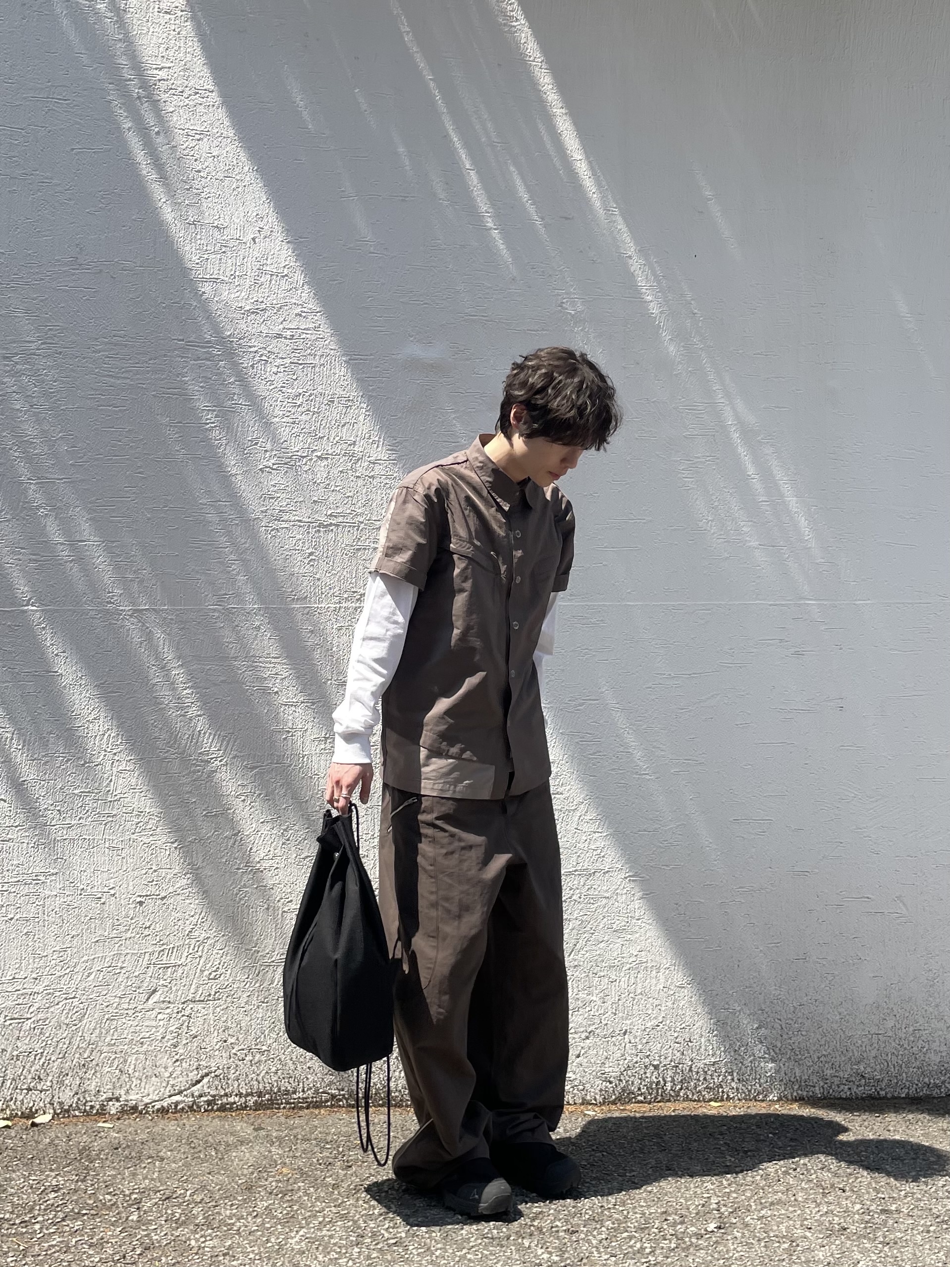 noun Utility Cargo Pants Khaki Brown, Roa Hiking Minaar Black 착용 스타일 - 3