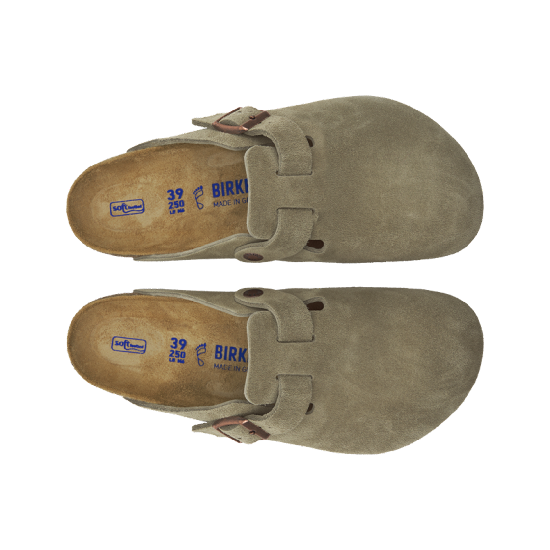 0560771 Birkenstock Boston Soft Footbed Taupe - Regular - #5