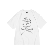 Suade Albino Skull Tee Ivory
