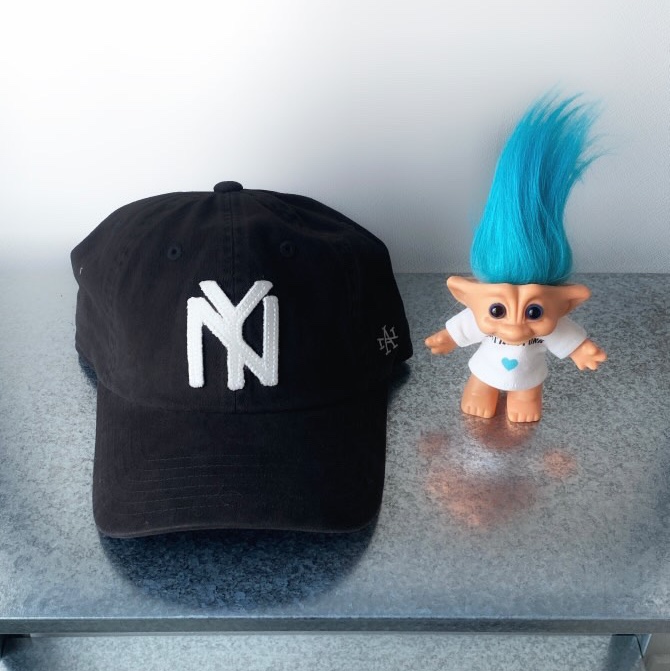 American Needle Archive Cap New York Black Ykees Nl Black 착용 스타일 - 3