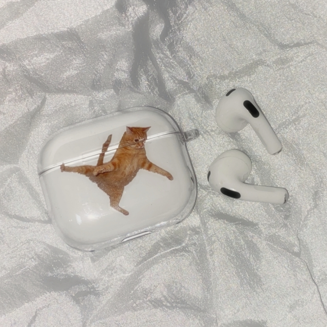 유라이크왓 댄싱캣 에어팟 케이스([3% 포인트 적립] you like what Dancing Cat airpods case) - 2