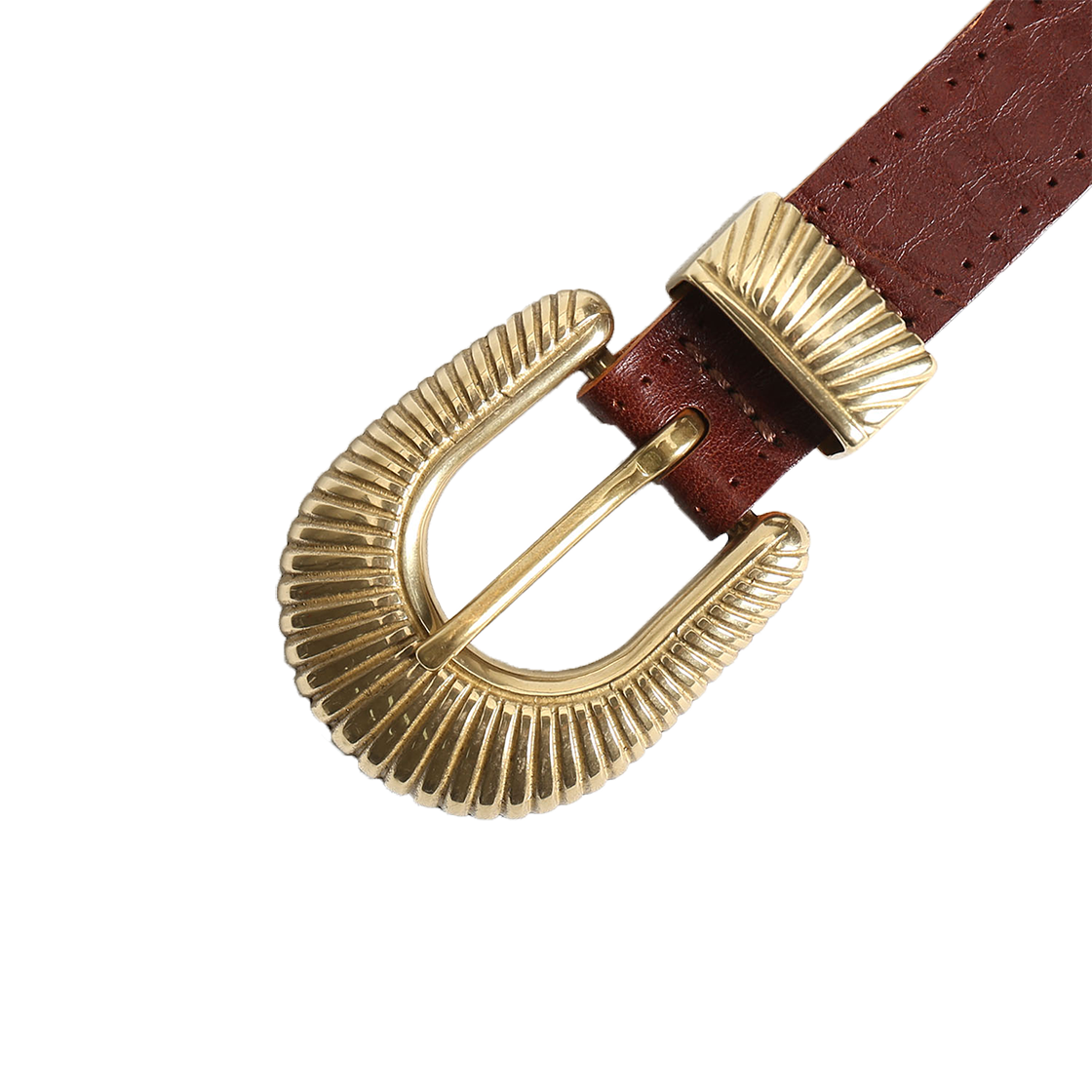 어노인티드 골드 버클 웨스턴 벨트(Anointed Golden Buckle Western Belt) - 2