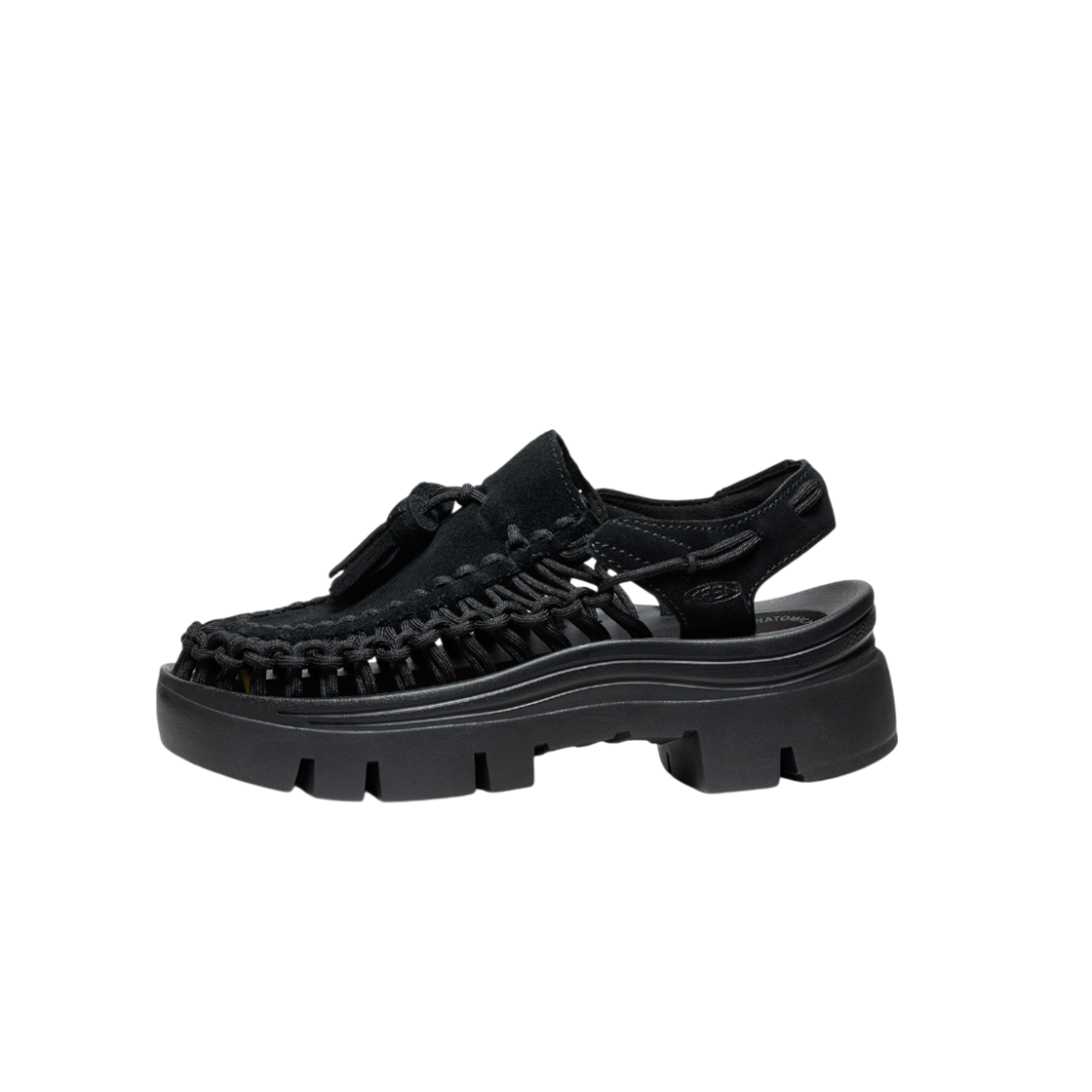 킨 유니크 플랫폼 테슬 블랙 샌들 남여공용(Keen Uneek Platform Tassell Sandal All Gender Black/Black) - 2