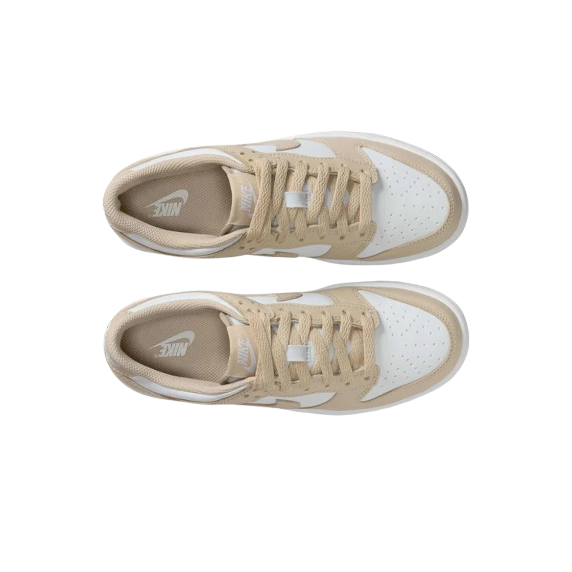 (GS) 나이키 덩크 로우 데저트 카키 퓨어 플래티넘((GS) Nike Dunk Low Desert Khaki Pure Platinum) - 2