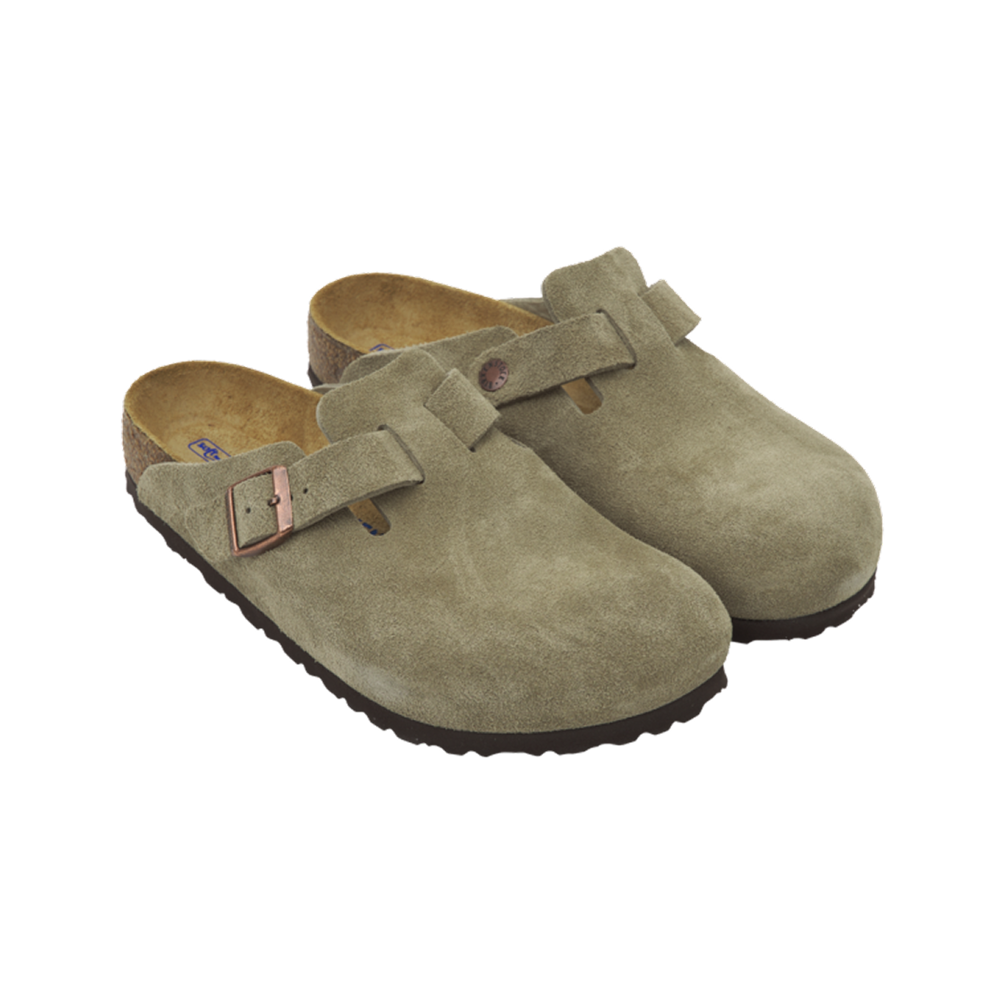 0560771 Birkenstock Boston Soft Footbed Taupe - Regular - #4