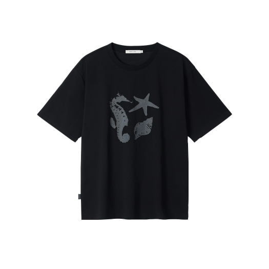 ANQTSZM023BK NODE LABS Dev:6 T-Shirt 03 Black