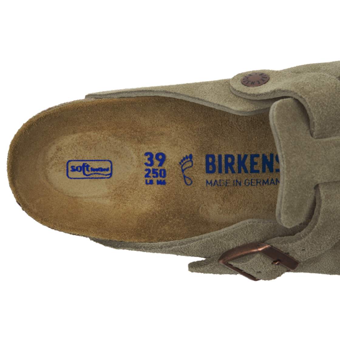 0560771 Birkenstock Boston Soft Footbed Taupe - Regular - #8