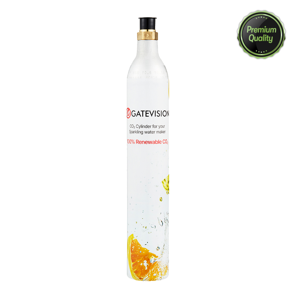 아르케 카보네이터3 프로 탄산수 제조기 전용 탄산 실린더 단품(Aarke Carbonated 3 Pro Carbonated water maker cylinder 1EA)