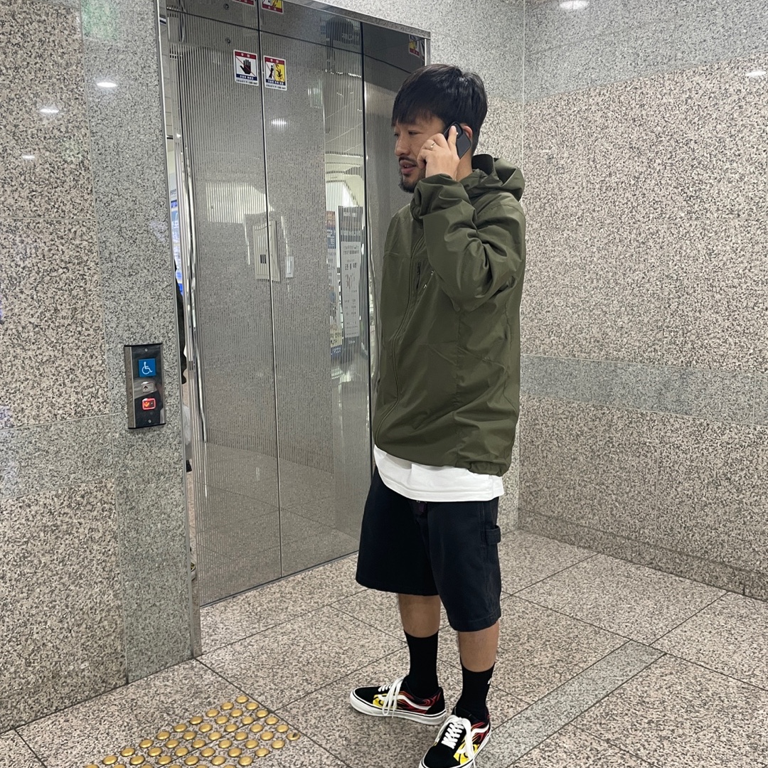 Arc'teryx Squamish Hoody Tatsu 착용 스타일