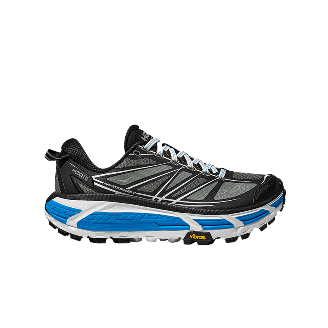 호카 마파테 스피드 2 블랙 화이트 - 25SS(Hoka Mafate Speed 2 Black White - 25SS)