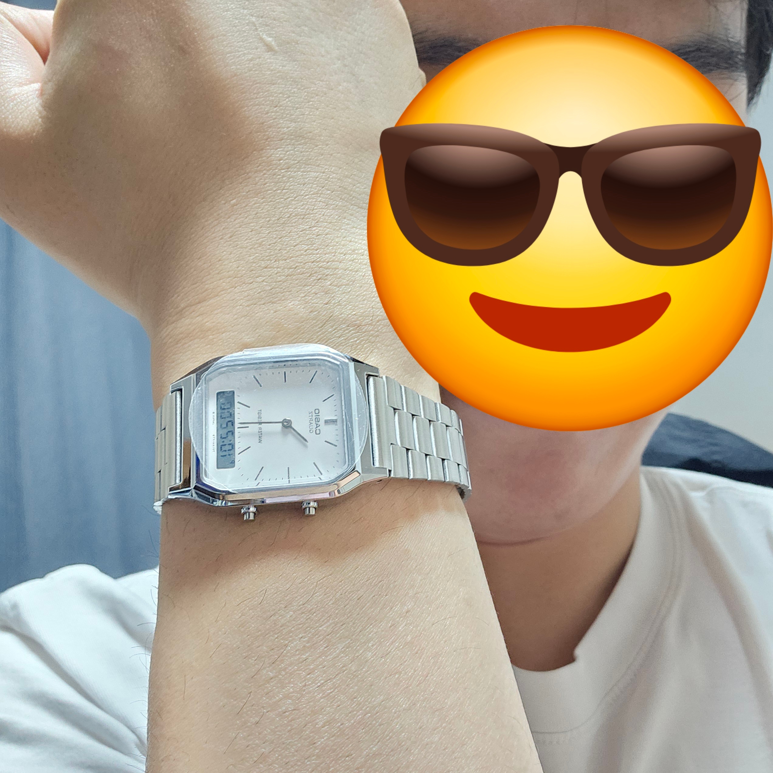Casio AQ-230A-7DMQ 착용 스타일 - 2