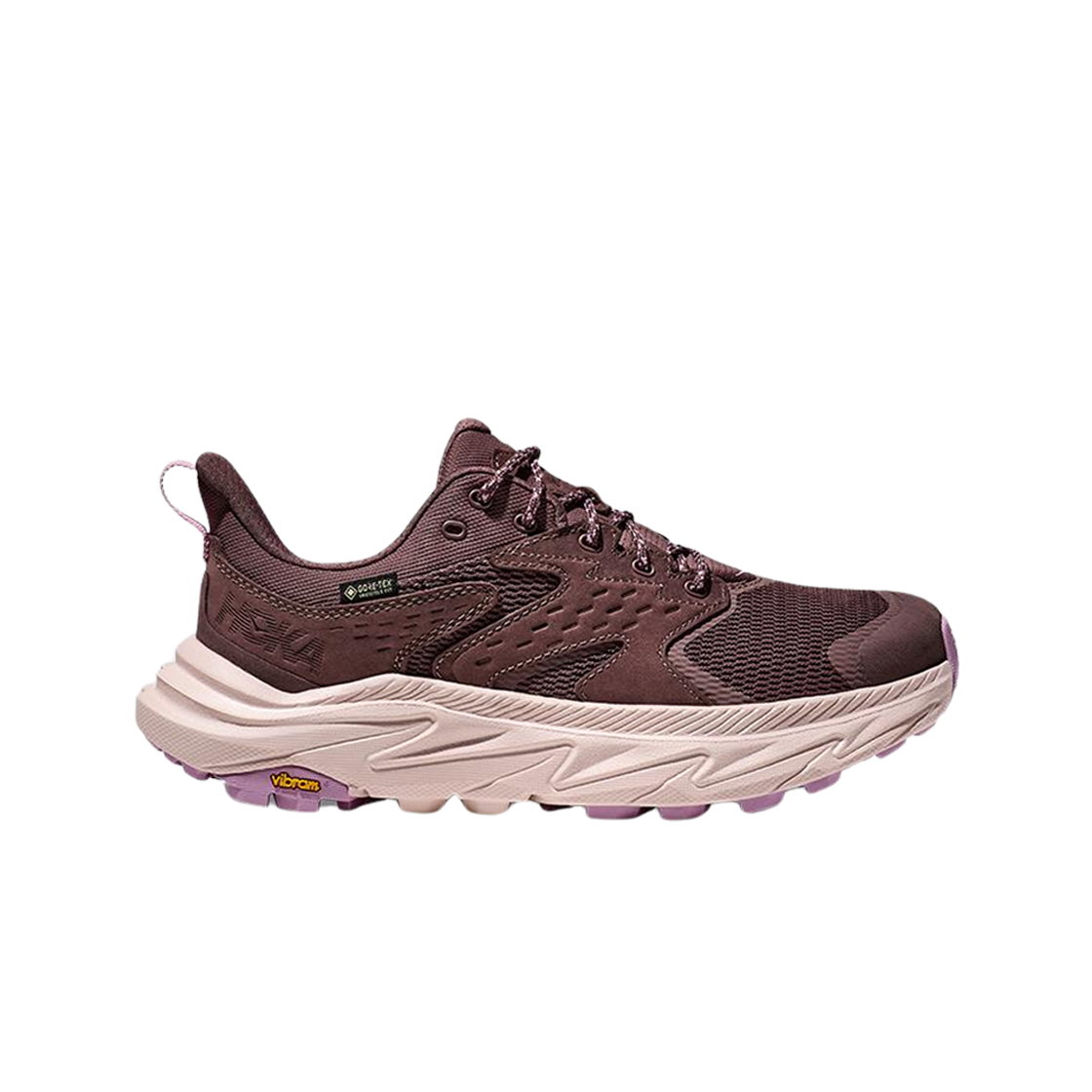 (W) 호카 아나카파 2 로우 GTX 스모키 쿼츠 코스믹 펄 - 와이드((W) Hoka Anacapa 2 Low GTX Smoky Quartz Cosmic Pearl - Wide) - 1