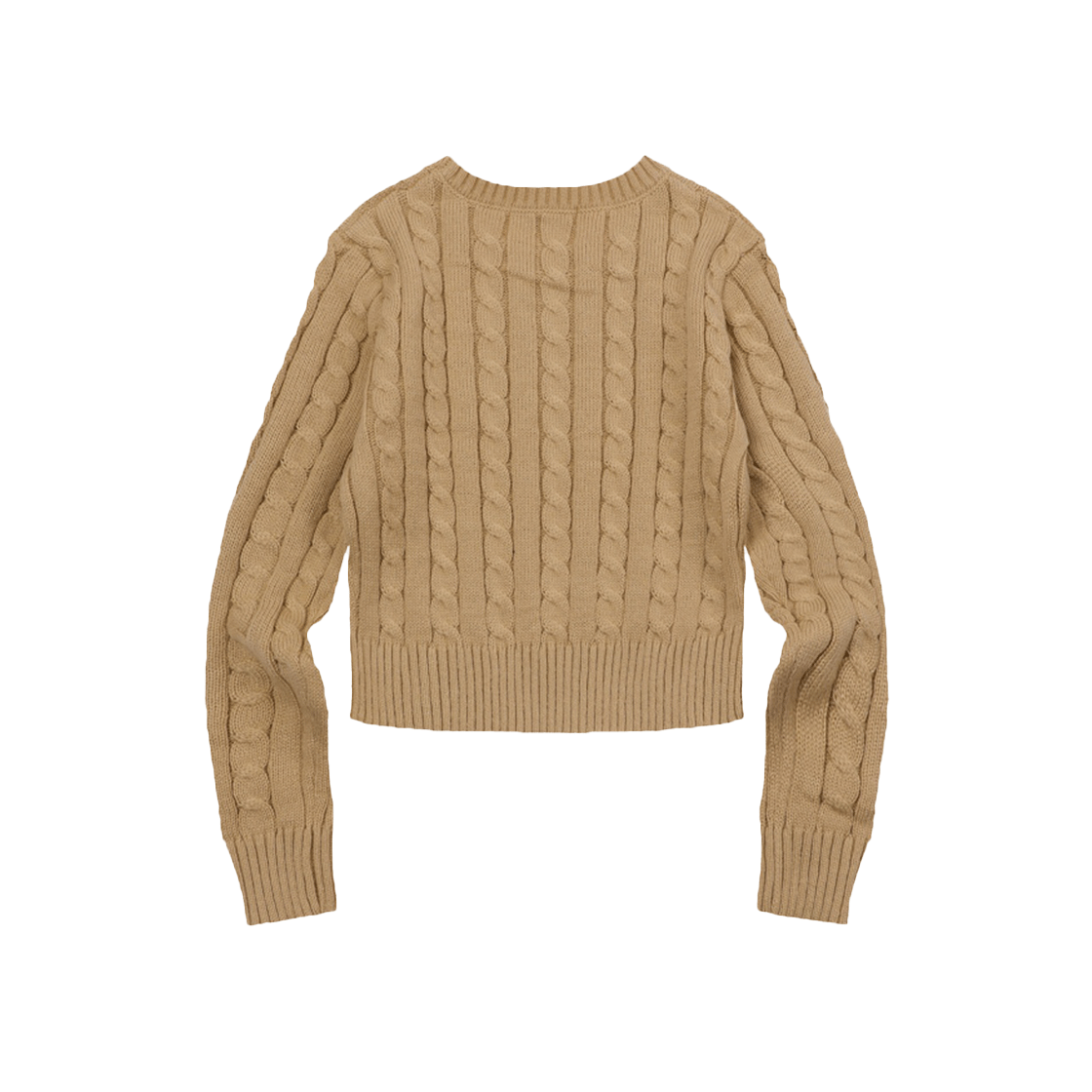 무센트 테스 볼드 트위스트 라운드 니트 베이지(MUCENT Tes Bold Twist Round Knit Beige) - 2