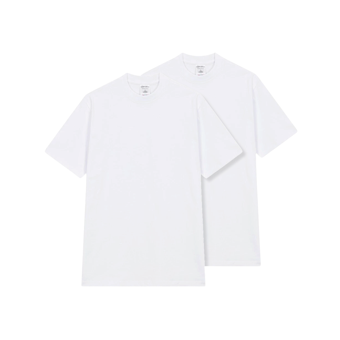 - Shaka Wear 7.5oz Max Heavyweight Short Sleeve T-Shirt White (Bundle of 2)