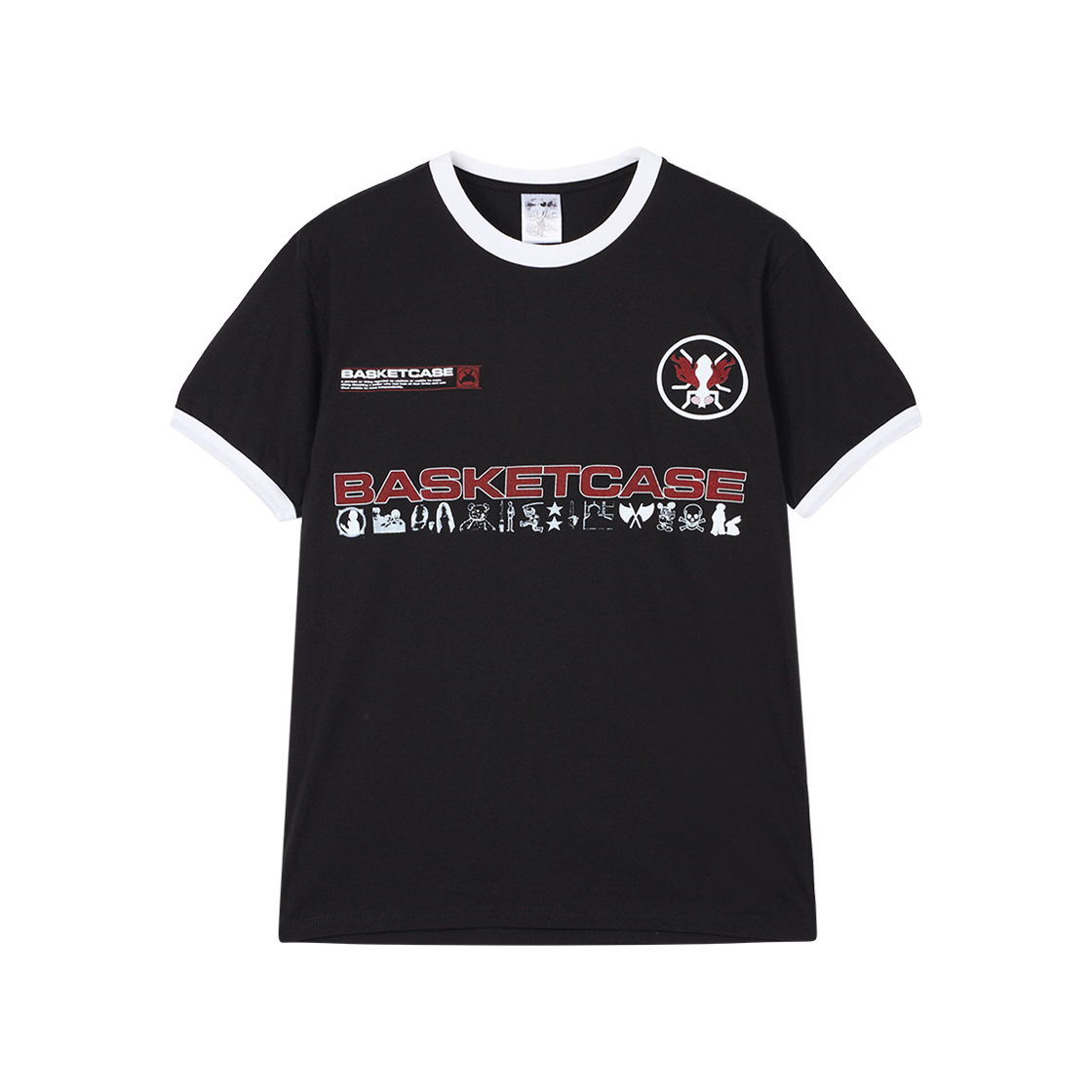 KM5ATSSBG05BK Basketcase Computer Ringer Black White - 25SS