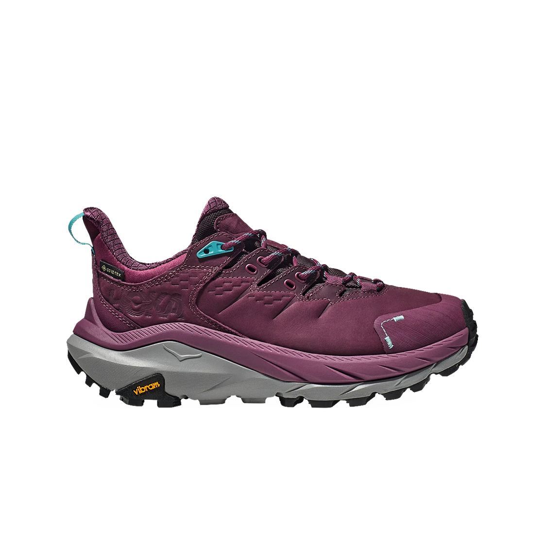 1123191-GWCS (W) Hoka Kaha 2 Low Gore-Tex Grape Wine