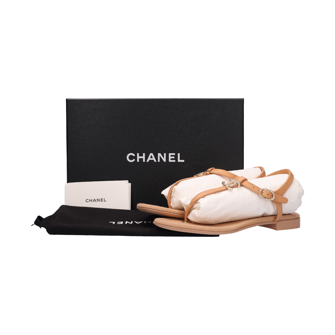 샤넬 G39627 샌들 램스킨 베이지 37.5(Chanel Sandals Lambskin Beige 37.5) - 6