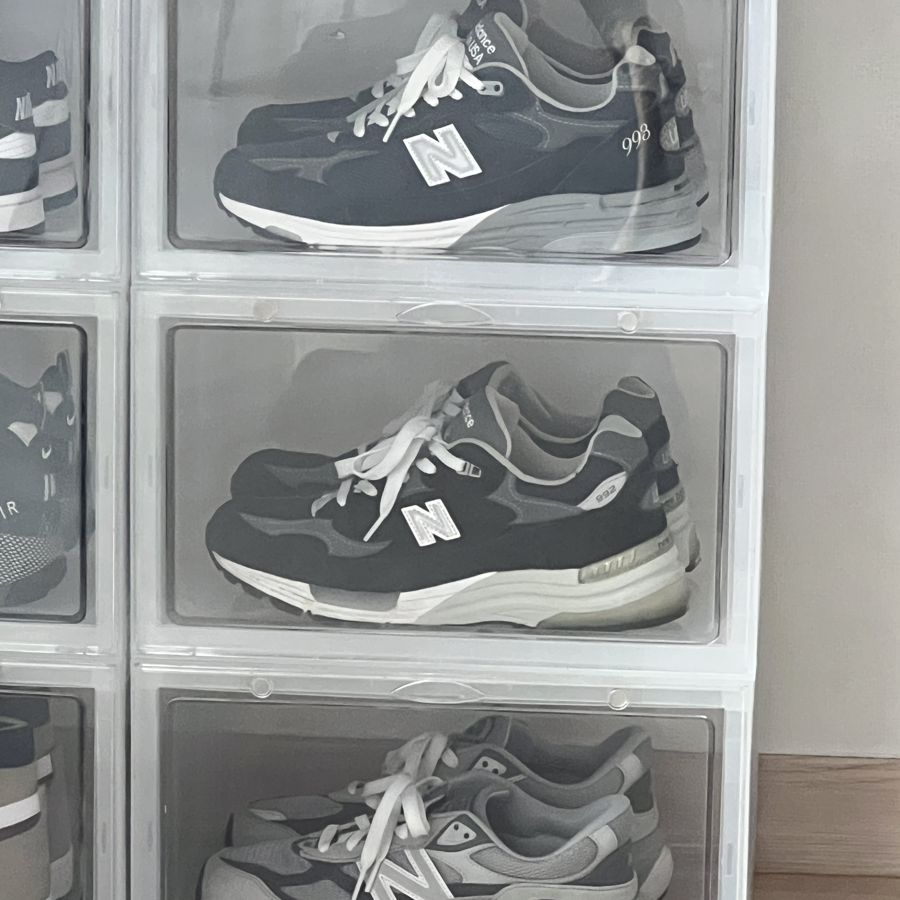 (GS) New Balance 990v6 Gray - M Medium, New Balance 992 Made in USA Core Black Grey 착용 스타일
