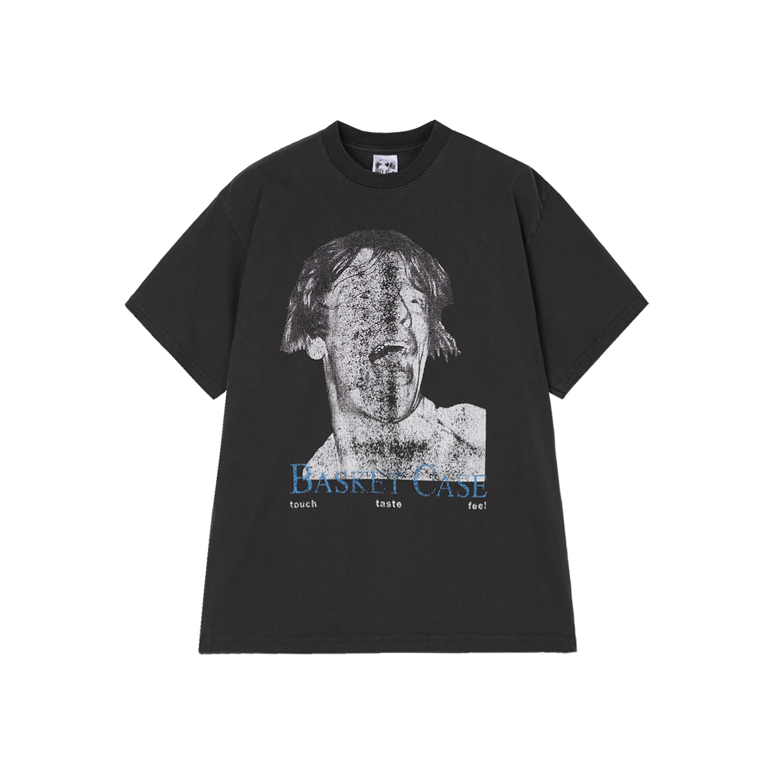 KM5ATSSBG10BK Basketcase Screamer T-Shirt Vintage Black - 25SS