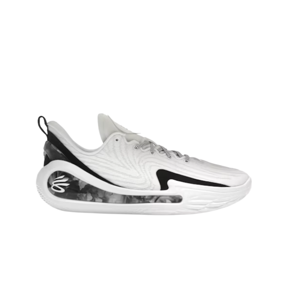 언더아머 커리 플로우 12 화이트 블랙(Under Armour Curry Flow 12 White Black)