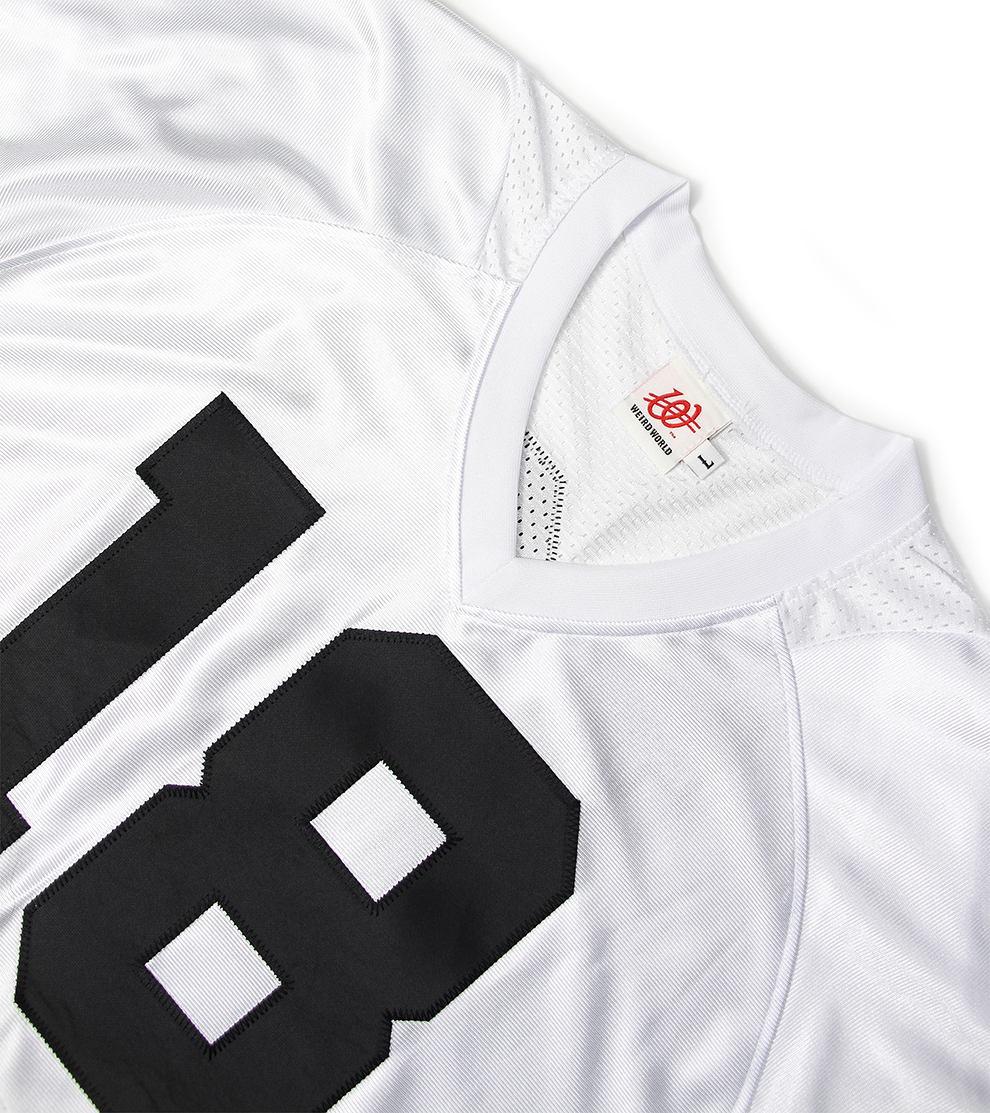 위얼드월드 18 럭비 티셔츠 화이트(Weird World 18 Rugby Tshirts White) - 3