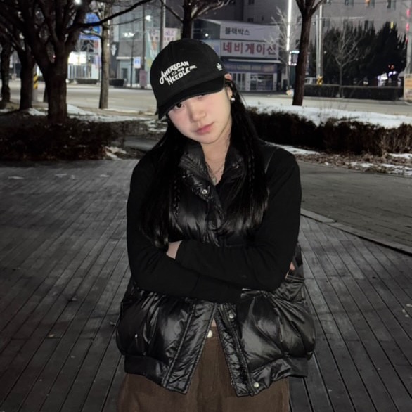 American Needle Hepcat American Needle Logo Black 착용 스타일 - 5