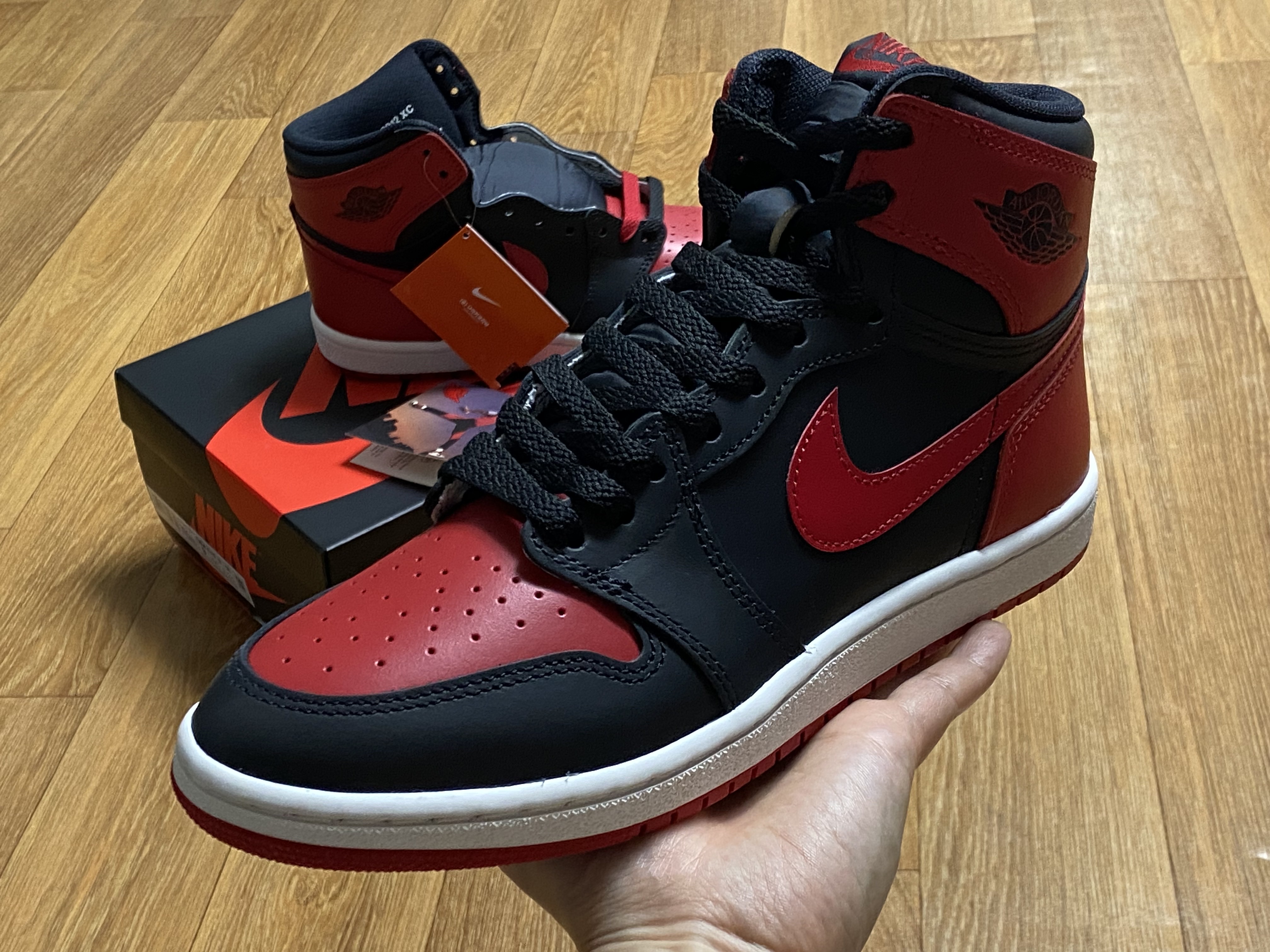 Jordan 1 High 85 Bred 착용 스타일
