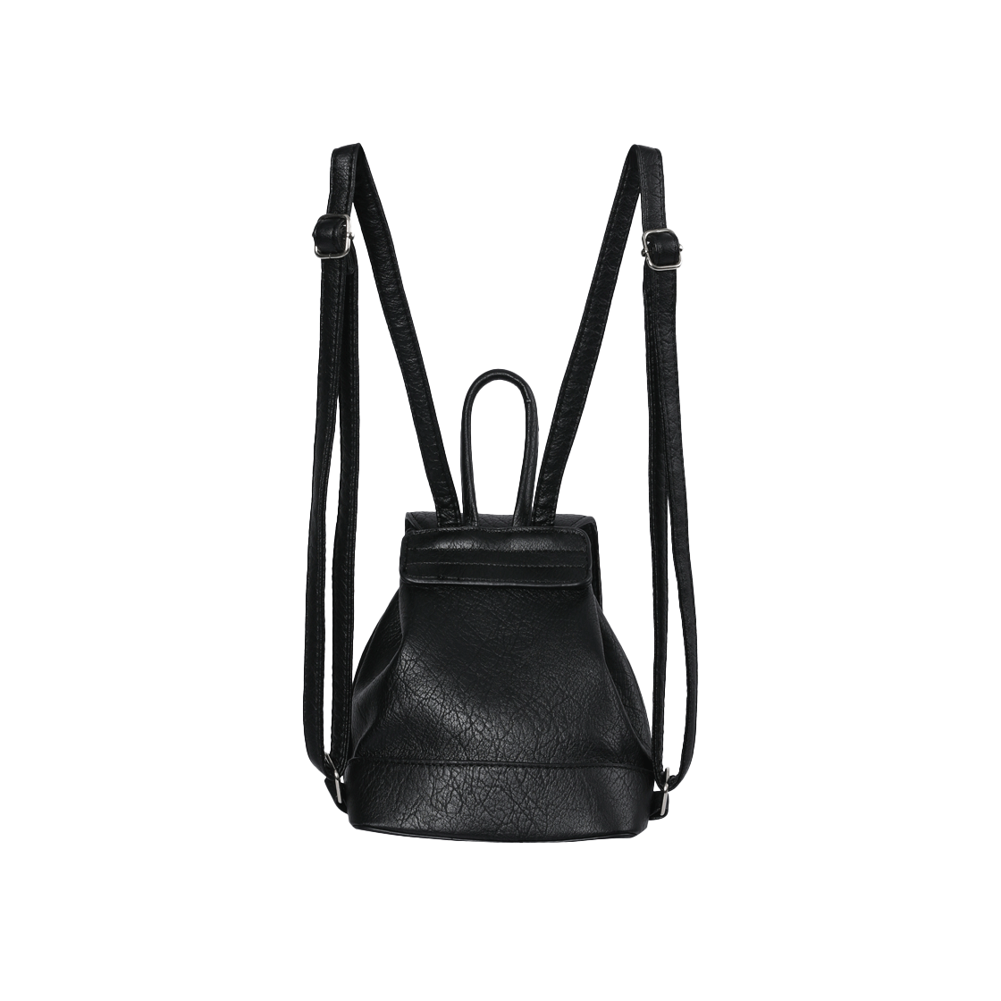무센트 레노 크랙 라운드 미니 백팩 블랙(MUCENT Reno Crack Round Mini Backpack Black) - 2