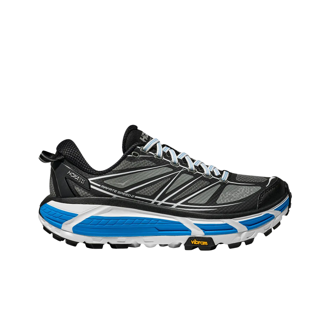 호카 마파테 스피드 2 블랙 화이트(Hoka Mafate Speed 2 Black White)