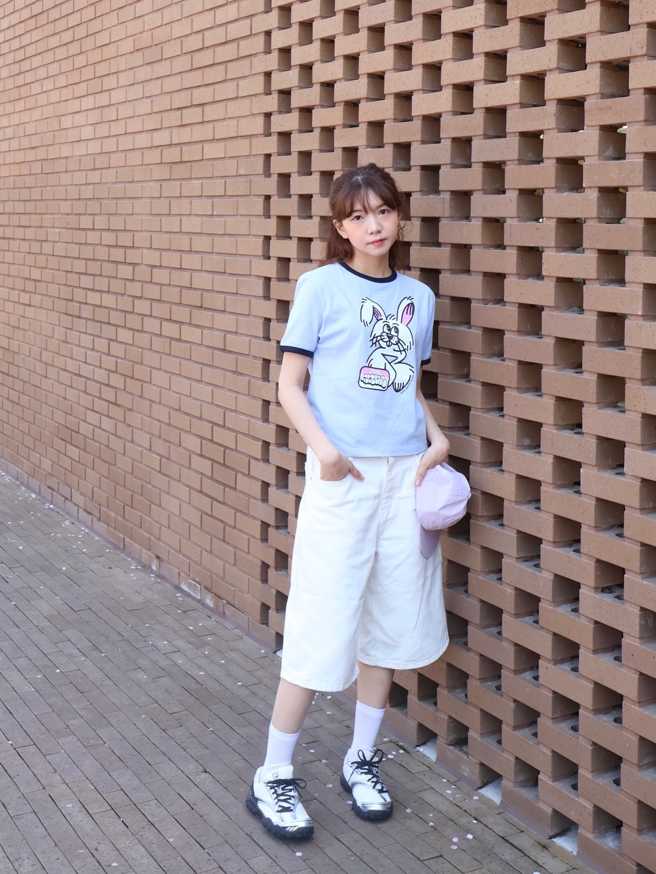Fila Echappe v2 White Black 착용 스타일 - 3