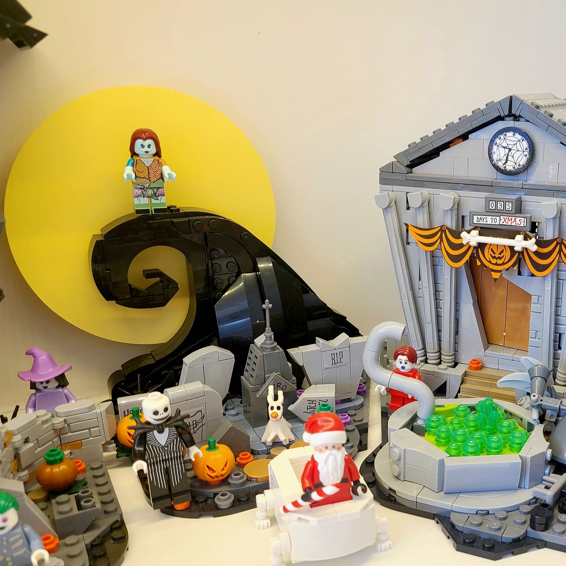 Lego Disney Tim Burton's The Nightmare Before Christmas 착용 스타일 - 1