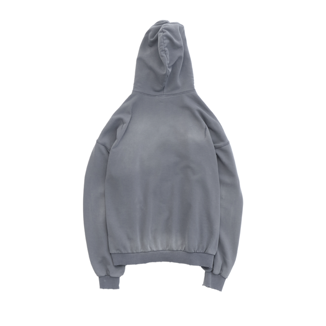 폴리테루 x 핫 스터프 집 후디 '스피어' 하드 워시드 블루(Polyteru x Hot Stuff Zip Hoodie 'Spear' Hard Washed Blue) - 2