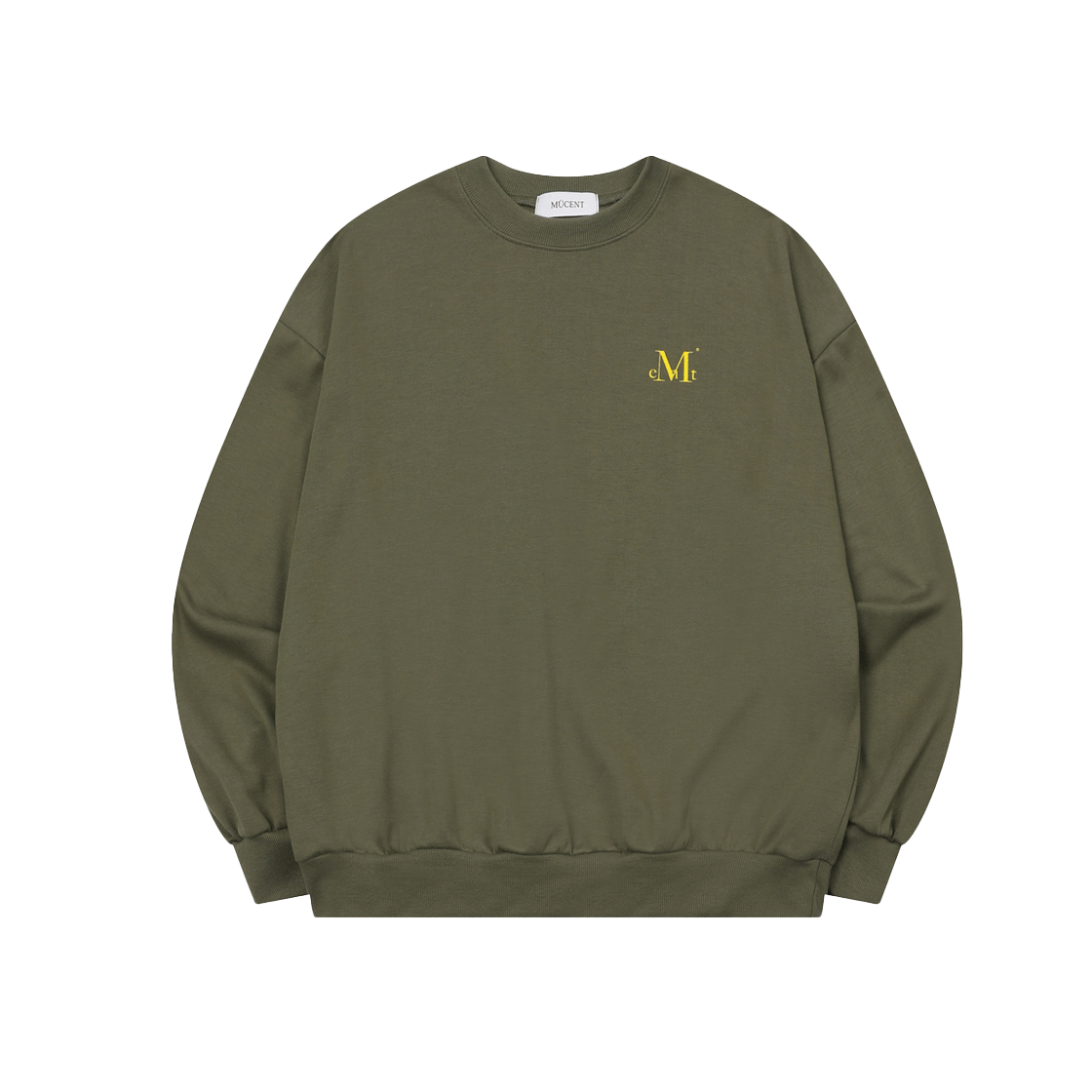 【MUCENT】 SIGNATURE BACK LOGO LOOSE FIT MTM /追跡付 SIGNATURE BACK LOGO LOOSE FIT MTM UNISEX (2COLOR